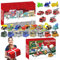 Adventskalender 2023 für Kinder, 24 Tage ToyTruck Car Adventskalender 2 3 4 5 6 7 8 Jahre alte Jungen 2–8 Jahre alte Jungen Mädchen Geschenke Kinderspiel Baufahrzeuge Kinder