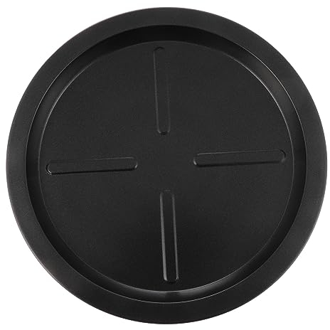 Ciieeo Teglia Per Pizza Carbonio Antiaderente Versatile Per Pizza Pane e Dolci Per e Barbecue