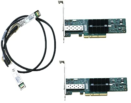 LERONO MNPA19-XTR Mellanox ConnectX-2 Karte mit 1 m SFP+-Kabel Mnpa19-xtr, 10 GB, 2 Stück