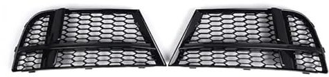 ZALTAS Rejilla para Audi A3 8V para S-Line 2017-2019 8V3807681AB Rejilla Delantera Coche Rejilla Tipo Panal Rejilla Malla Cubierta Rejilla Luz Antiniebla Parrilla