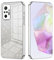 ILING Funda para Xiaomi Redmi Note 10 Pro 4G, Ultradelgado Elegante Degradado de Color Tarjeta Brillante Diseño Mujer Carcasa, Suave Silicona TPU Bumper Antigolpes Cubierta (Plata)