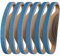 Shineboc Sanding Belt 25 x 762 mm, 10PCS Sander Belts 40/60/80/120/240/400 Grit for Polishing Metal, Wood