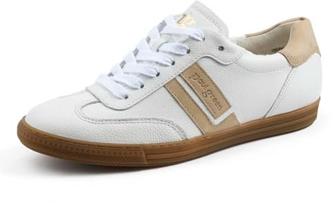 Paul Green Damen, Frauen Low-Top Sneaker,straßenschuhe,Strassenschuhe,Freizeitschuhe,Turnschuhe,Laufschuhe,schnürschuhe,Weiß (JA),39 EU / 6 UK