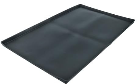 vhbw Unterlage kompatibel mit Medion Küchenmaschine | Antirutsch-Matte 33,5 x 28,5 cm, Grau
