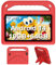 DMOAO Tablet Bambini 7 Pollici, Tablet Android 14 con 5G Wi-Fi 6, 10GB RAM+64GB ROM(TF 1TB), Controllo Parentale, Widevine L1, Octa-Core, 3500mAh, BT 5.0, per Bambini con EVA Caso, Rosso