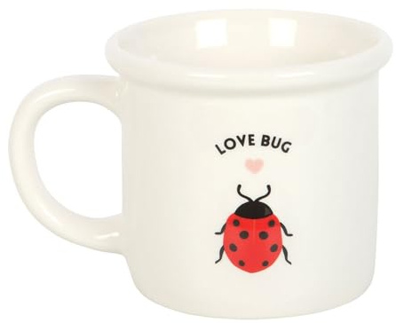 Something Different Love Bug Ladybird 3D Mug (One Size) (White)