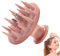 Scalp Applicator, Hair Oil with Massage, Silicone Comb Dispenser, Gentle Root Brush Follicle Care, Healthy Fleece Growth for Thinning Loss Solution, 3.3x3.3x3 Inches