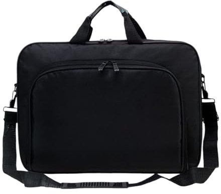 Generico Laptop Bag, Waterproof Business Shoulder Work Bag with Large Capacity, Multi-Pocket Organizer Laptops, Tablet, Charger, and Files, Ideal Student Daypack =School, Office, Travel