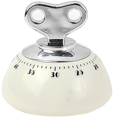 1 Pièce Minuteur Cuisine, Fixation Magnétique, sans Pile, Minuterie Magnétique, Chronométrage Précis, Réglable Jusqu'à 60 Minutes, Adapté à la Cuisine, L'entraînement, L'étude et Autres Utilisations