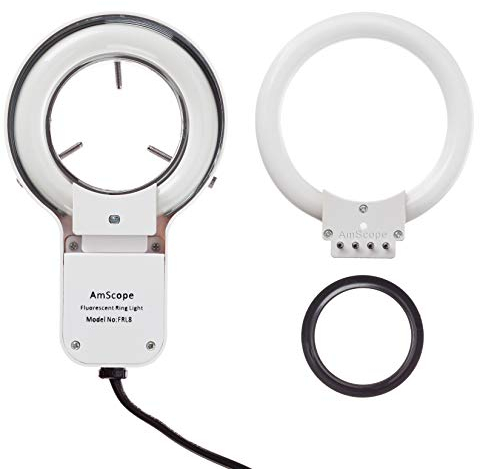 AmScope FRL8 Stereomikroskop Fluoreszierendes Ringlicht, 8W