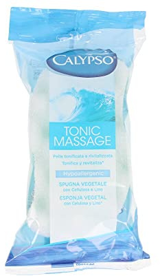 Calypso pflanzlicher Schwamm mit Zellstoff und Leinen Rivitalizzata Tonificata und Leder, 31250301