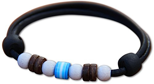 HANA LIMA Surfschmuck Lederarmband Herren Armband Damenarmband Surferarmband Armschmuck