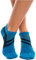 ZaTech kurze Plantarfasziitis Socken, Kompression Socken, Stützsocken, für Damen und Herren (Blau, S, 35-39)