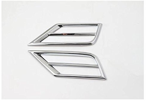 2 x ABS-Chrom-Front-Nebelscheinwerfer-Verkleidung für Tiguan 2017 2018 2019 2020