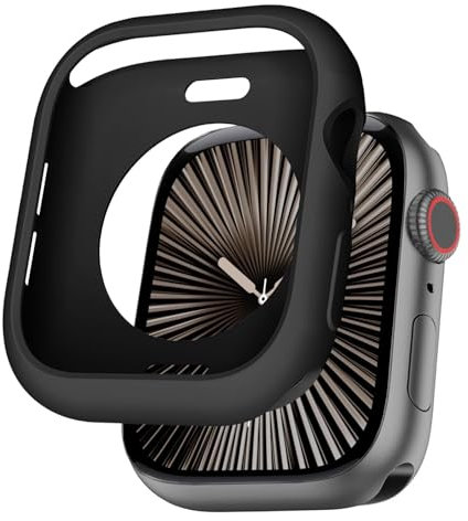 BOTOMALL Custodia protettiva compatibile con Apple Watch serie 6/5/4, SE 3/2/1 da 40 mm, in morbido TPU flessibile, sottile, leggera, protettiva per iWatch [nessuna protezione per lo schermo anteriore