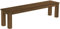 B.R.A.S.I.L.-Möbel Brasilmöbel Sitzbank 180 cm Rio Classico Nussbaum Massivholz aus Pinie, Verschiedene Größen & Farben, ideal für Esszimmer & Küche