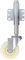 Tor Rad Mit Federung, 4 Zoll Nylon Tor Rad Gefederte Lenkrolle Heavy Duty 440lbs Tragfähigkeit, Federrad Für Tor