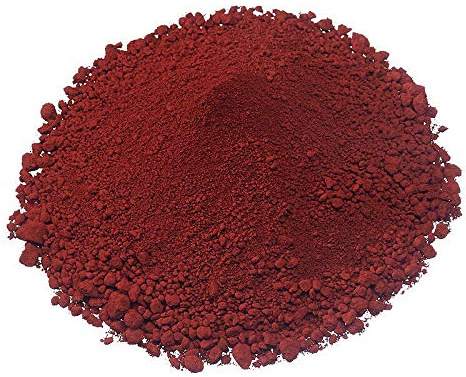 Natural Red Earth Paint Pigment Powder For Mixing with Resins & Varnish Wood Oil (500g)