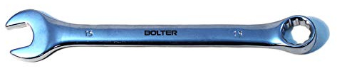 BOLTER 15 mm Schraubenschlüssel Maulringschlüssel Ringschlüssel Stern Gabelringschlüssel Ringmaulschlüssel