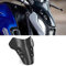 Windschutzscheiben und Windabweiser für Motorrad, für MT-07 MT 07 2021 (Schwarz)