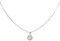 GUESS Damen-Kette Edelstahl Zirkonia One Size, Silber 32023470