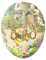 Nestler XL Osterei zum Befüllen Größe 25 cm Motiv - Eierkorb von Beatrix Potter - Handgemachte Eier aus Pappe - EIN liebevolles Ostergeschenk