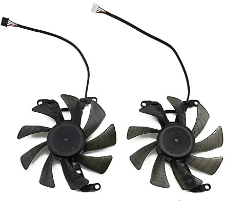 RAKSTORE FY09015M12LPA Graphics Card Cooling Fan Replacement for Palit RTX 3050 3060 3060Ti Dual Quiet Cooler Fan
