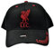 Liverpool FC Unisex Erwachsene Mass Frost Snapback Cap, Schwarz/Rot, Einheitsgröße