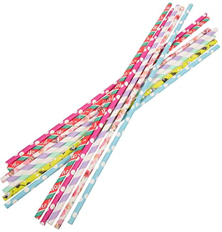 BESTonZON 50pezzi Stecchi Cartacei Per Zucchero Filato e Marshmallow Cartoncino Spesso Bianco Per Dolci Fai Da Te Bastoncini Candy Holder Per Feste e Compleanni