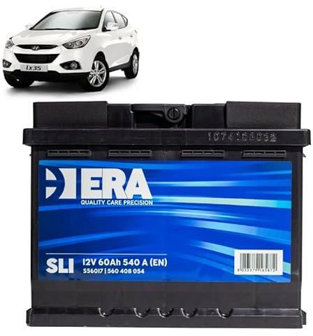 Batteria 60Ah per Hyundai IX35 2.0 CVVT benzina 2009+
