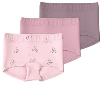 NAME IT Mädchen Nmftights 3p Barely Pink Bow Noos Nmftights 3P Barely Pink Bow Noos (3er Pack)