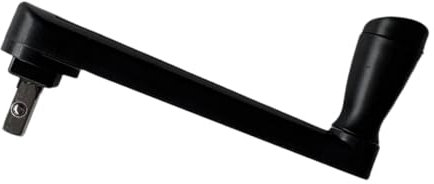 Ronyme Manivela de Repuesto para sombrilla de Patio, Conjunto de manija basculante para sombrilla, Accesorios para sombrilla de balcón y césped para Patio, Negro