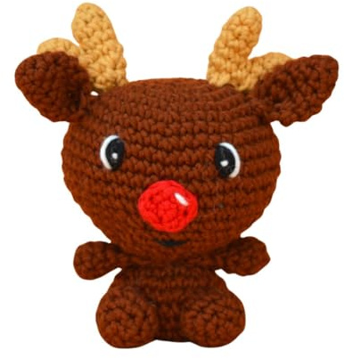 KNITTY CRITTERS CWOC Festive Friends Rentier Häkelset