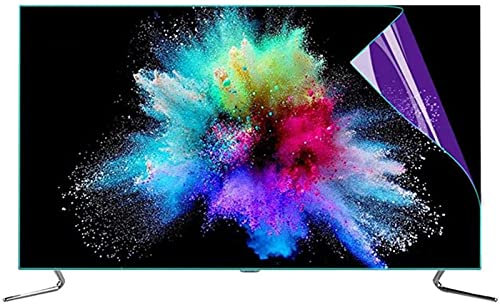 Anti-Glare Film TV Screen Protector Anti Scratch Blue Light Filter Anti Myopia Filter Reduce Eye Fatigue for less LCD LED Plasma 3D HDTV 32in (60in)