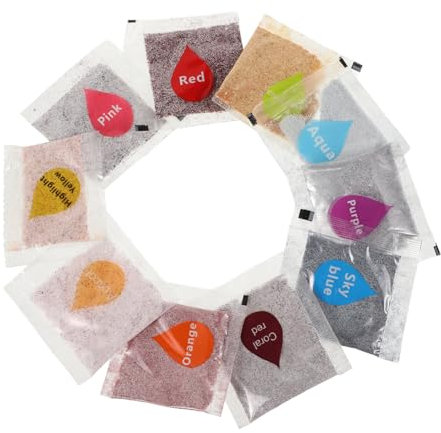 BEBEMOKO Kit de Pigmentos para Teñido Anudado 10 Piezas Tinte para Teñido Anudado Tinte para Tela Que No Kit de Tinte para Ropa para Hacer Tú Mismo Vibrantes Y Duraderos