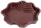 MagiDeal Bol de Bain d'eau pour Tortue, Piscine pour Reptiles avec Rampe, Bain pour Tortue, Bol de Terrarium, Plat d'alimentation pour Tortues, Fournitures, Rouge Brunâtre