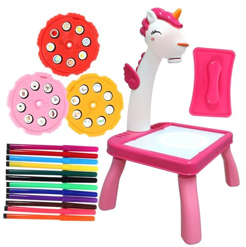 ERINGOGO 1set Drawing Projector Table for Boy Girl Funny Projection Toy Easy Installation Safe Material Creativity Color for Art Activities and Imaginative Play