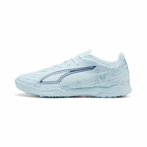 PUMA Unisex Ultra 6 Play Turf Football Boots, ICY Blue-PUMA White-Blue Jewel, 4 UK