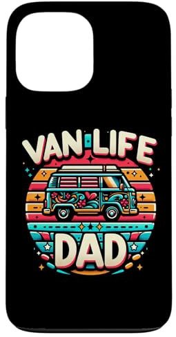 Van Life Dad, Van Life UK, Retro Camper Van Case for iPhone 13 Pro Max