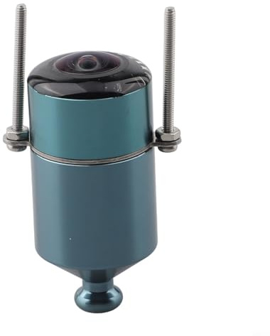 TONIXY Underwater Fishing Camera Fish Finder With 195° Viewing Angle Infrared Light Waterproof For Deep Muddy Waters 12-28V(blue)