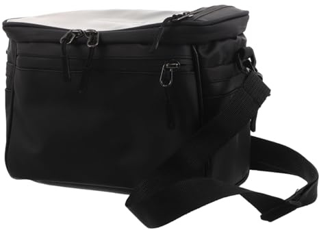 Sosoport Borsa Manubrio Bici con Porta Cellulare e Tracolla Regolabile Custodia Frontale per Bicicletta Strada e Mountain Bike Protezione Antipioggia per Accessori e Telefono