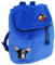 Maulwurf Rucksack blau