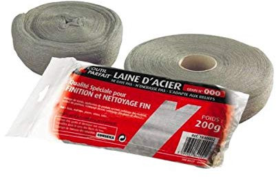 Laine d'acier grain 000