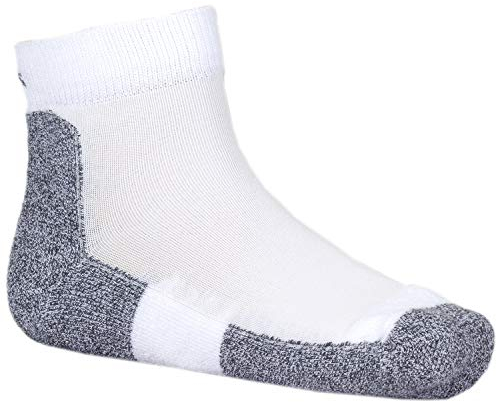 Thorlos Herren Lrmxm Dünne Thorlo Lite gepolsterte Laufsocken, Mini, Größe L, Weiß, L