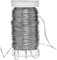 Rayher 2402500 Silberdraht mit Kupferkern, 0,30 mm ø, Kunststoffspule 100 m, nickelfrei, Silberdraht zum Basteln, Bindedraht, Wickeldraht, Schmuckdraht