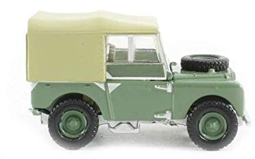 Oxford Diecast 76LAN180001 Sage Green (HUE) L/Rover Series I 80