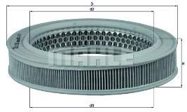 MAHLE LX 552 - Air Filter Car - Engine