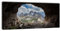 Leinwandbild Panorama Nr. 191 Dolomiten 100x40cm, Keilrahmenbild, Bild auf Leinwand, Gebirge Europa Alpen