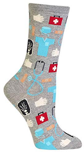 Hot Sox Damen Socken Gr. Einheitsgröße, Mehrfarbig - Gents Heather