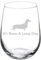 Weinglas Goblet Funny ES IST Lange Tag Dackel 17 oz Stemless glas